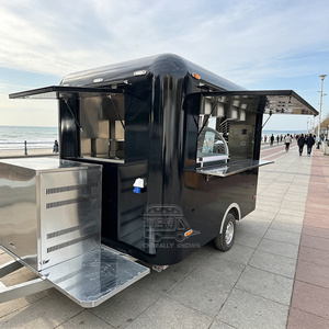 Outdoor Food Trailer Multi Functional Stainless Steel Concession Trailer for Coffee and Snacks Food Truck - Product Image 3