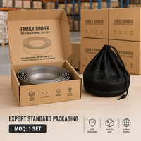 Ensembles d'assiettes en titane, vaisselle de camping en titane, soucoupes, couverts de plein air, accessoires pour la randonnée et les voyages