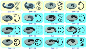 DH-DW16E кованого железа Прокрутки Машина для сгибания - Product Image 5