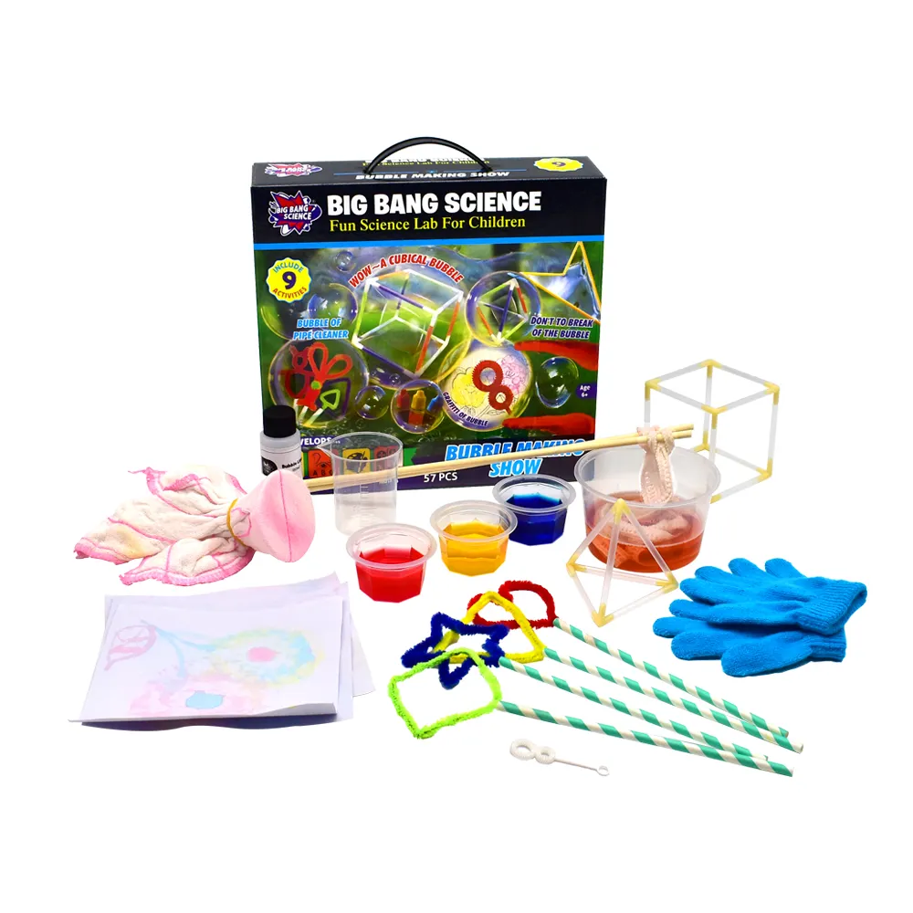 Bubble Making Show bringen freudig Stress abbau Bubble Science Aktivitäten Kit