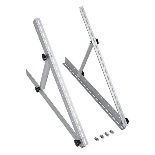 LEITE Aluminum adjustable solar mounts with solar shelf front leg and rear leg