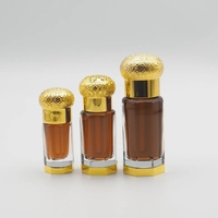 Les fabricants professionnels produisent des bouteilles Atar en verre de bouchon de bouteille sphérique en Zamac délicates et élégantes