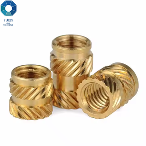 Connecteur fileté en <span class=keywords><strong>laiton</strong></span> de meubles d'écrou d'insertion pour le moulage d'insertion en plastique - Product Image 3