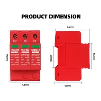 Parafoudre DC 1000V 1500V Mini 40KA pour Nouvelles Énergies Photovoltaïques