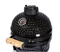 Barbecue extérieur grillades barbecue chariot de jardin Kamado intérieur rond BBQ charbon de bois