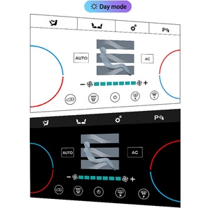 Pantalla LCD de 7 Pulgadas para Control de Clima, para Land Rover 2012-2018, Panel de Aire Acondicionado Aurora Evoque, Fácil Instalación, Control Táctil Físico - Product Image 5