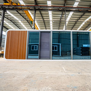 Maison conteneur Apple Cabin pour bureau avec salle <span class=keywords><strong>de</strong></span> bain, capsule motel à énergie solaire à vendre, maison Airbnb <span class=keywords><strong>de</strong></span> 20-30 pieds pour famille - Product Image 1