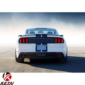 Lame de pare-choc arrière pour <span class=keywords><strong>Mustang</strong></span> 2015 — 2017, diffuseur d'accessoires de voiture à la mode, Style GT350 - Product Image 6