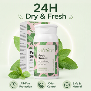 <span class=keywords><strong>Deodorante</strong></span> Professionale in Polvere per Piedi 1.05oz Veletine Assorbimento Naturale del Sudore per Atleti e Stili di Vita Attivi Lunga Durata - Product Image 1