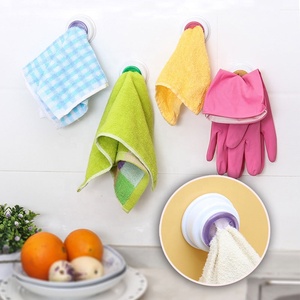 Support de rangement pour torchons et serviettes de cuisine, avec pinces, pour salle de bain et cuisine, outil de nettoyage domestique - Product Image 2