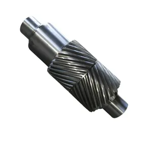 Herringbone gear shaft