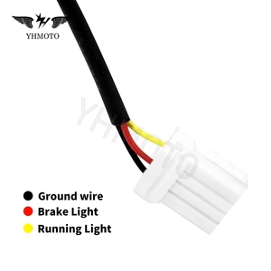 ไฟท้าย YHMOTO สำหรับ Harley Sportster XL 1200 Softail Dyna FLHC FLHTCU ไฟเบรก - Product Image 6