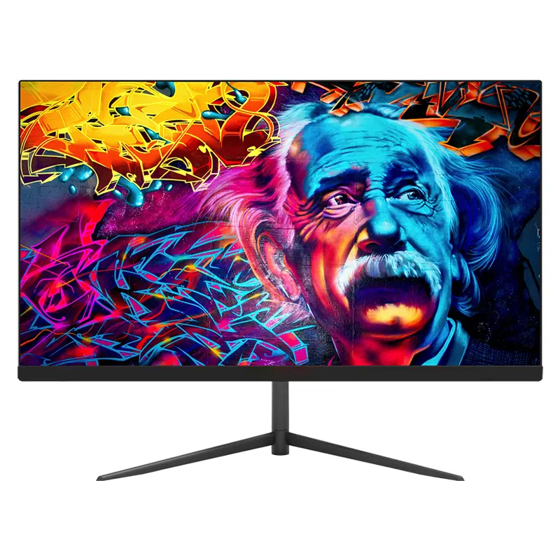 Hot Sale New Design Curved 27 inch Lcd Display metal frameless FHD 75HZ Gaming Monitor