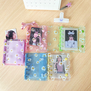 <span class=keywords><strong>2025</strong></span> phong cách Hàn Quốc M5 nút đôi thẻ PVC Album ảnh <span class=keywords><strong>mini</strong></span> vòng nhựa Chất kết dính 5 lỗ Văn Phòng TrườNg nộp hồ sơ món quà hoàn hảo cho - Product Image 4