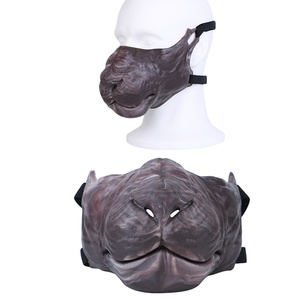 Máscara de Silicona Platino de Animal Perro para Hombre y Mujer, Juguete Sexual para Adultos, Máscara de Personaje para Cosplay, Juego, Halloween, Mardi Gras, Placer - Product Image 1