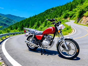 Motorcycle GN150 Chopper 125cc 4 Stroke Air-cooled Black Two Wheeled Gas Powered Factory Direct Sales