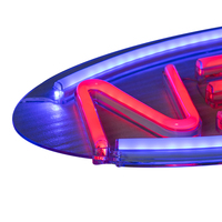 Enseigne néon LED en acrylique de bonne qualité, murale, décorative, ultra-mince, résistante aux intempéries, pour publicité