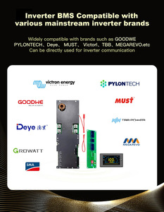 JKBMS Almacenamiento de Energía Solar PARA EL Hogar Litio BMS LiFePO4 48V 200a BMS Compatible con Inversores <span class=keywords><strong>Victron</strong></span>/Growatt - Product Image 6