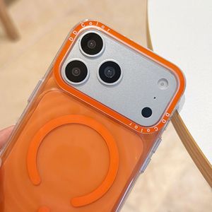 Funda Protectora para Teléfono con Parachoques <span class=keywords><strong>de</strong></span> TPU y PC, a <span class=keywords><strong>la</strong></span> Moda, para Mujer, Resistente a Impactos, con Carga Inalámbrica y Protección <span class=keywords><strong>de</strong></span> Cámara, para iPhone 17, 16, 15 - Product Image 3