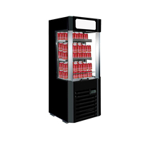 Réfrigérateur vitrine OAC63, refroidisseur à air ouvert, présentoir pour bouteilles de bière