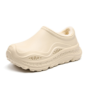 Bottes d'hiver à enfiler pour femmes, semelles épaisses en EVA, doublure en polaire chaude pour un usage quotidien - Product Image 5