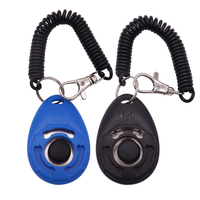 2025 Fabricant Personnalisé Logo Dressage Animaux Chien Dresseur Clicker Manuel Sangle Poignet Anneau Clicker Entraînement Pression