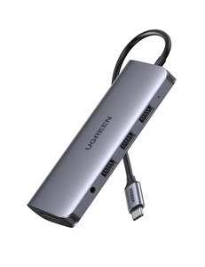 ฮับ <span class=keywords><strong>USB</strong></span> <span class=keywords><strong>C</strong></span> 10 in 1 <span class=keywords><strong>USB</strong></span> Type <span class=keywords><strong>C</strong></span> TO <span class=keywords><strong>HDMI</strong></span> 4K สำหรับ uggreen <span class=keywords><strong>USB</strong></span> 3.0 VGA PD 3.5มม. ฟังก์ชั่นแบบเต็มฮับสำหรับ macbook/<span class=keywords><strong>pro</strong></span>/air <span class=keywords><strong>iPad</strong></span> <span class=keywords><strong>Pro</strong></span> <span class=keywords><strong>USB</strong></span> <span class=keywords><strong>C</strong></span> HUB - Product Image 1
