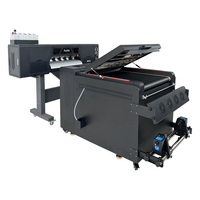 Nueva Máquina de Impresión Directa a Película de Gran Formato para Ropa, Impresora DTF sin Polvo con Placa Plana y Tinta de Pigmento