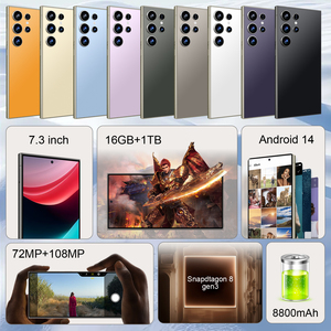 2025NEW S24 Ultra 5G Smartphone 7,3 pulgadas Pantalla completa 16GB + 1TB Teléfonos móviles <span class=keywords><strong>Android</strong></span> con Face ID Teléfono celular - Product Image 3