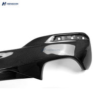 Diffuseur de pare-chocs arrière en fibre de carbone Série 5 pour BMW G30 530i 540i 2017-2018