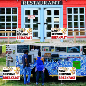 Letreros Personalizados para Restaurantes, Logotipo Personalizado, PVC Ecológico, Resistente al Agua y a los Rayos UV, para Exteriores, Jardín, Cafetería, <span class=keywords><strong>Bistro</strong></span>, Negocio - Product Image 4