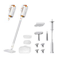 Nettoyeur vapeur électrique Cleanhome, léger, 1500W, 20S, multi-usages, portable, pour sols durs, carrelages, tissus d'ameublement, tapis