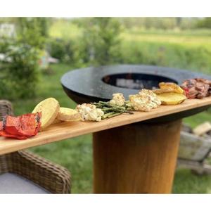 En promotion : Barbecue de jardin, <span class=keywords><strong>plancha</strong></span> extérieure en acier Corten, cuisson à 360 degrés pour feu de camp, patio, jardin, pique-nique - Product Image 3