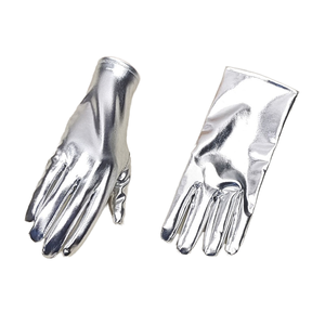 Gants courts en cuir vintage écologiques de haute qualité pour femmes, usage quotidien, style punk, fête, conduite, uni, hiver - Product Image 1