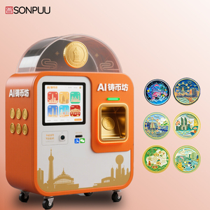 Sonpuu Tự làm máy bán hàng tự động không cần giám sát máy in UV với i3200 danh lam thắng cảnh quốc gia khu vực cho huy hiệu điện thoại trường hợp kỷ niệm đồng xu - Product Image 3
