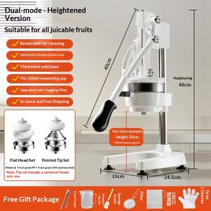 Exprimidor Manual de Acero Inoxidable para Uso Doméstico, Exprimidor de Naranjas y Limones - Product Image 2