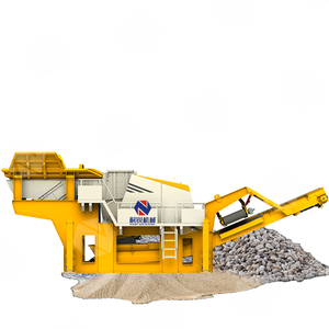 100-120tph Công suất khoáng tổng hợp hàm nghiền sỏi di động loại Máy Nghiền đá cứng - Product Image 3