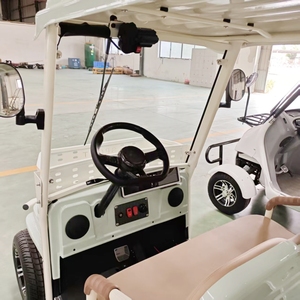 4 Seats Metal Steel <b>Plastic</b> Club Car Golf Buggy Cart Tricycles - Product Image 6
