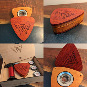 Set de Regalo para <span class=keywords><strong>Caballero</strong></span> Moderno 2023, Kit de Ahumador para Cócteles de Whisky con Virutas de Madera de Nogal Americano, Antorcha, Accesorios de Barra de Acero Inoxidable, Ecológico - Product Image 5