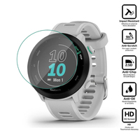 Film protecteur d'écran pour Garmin Forerunner 158 55 Smartwatch en verre trempé 9H 2.5D film de protection transparent anti-rayures