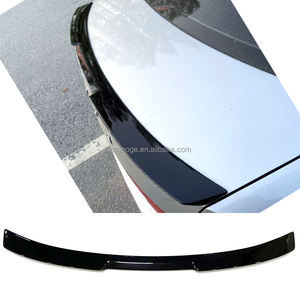 Personnalisation d'usine, spoiler de voiture en ABS noir brillant pour <span class=keywords><strong>Skoda</strong></span> Superb 2016-2019 - Product Image 1