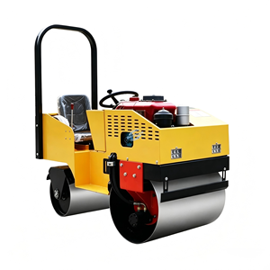 Mini Rodillo Compactador Vibratorio de Doble Tambor para Asfalto - Precio - Product Image 3