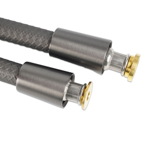 High Pressure Resistant Gunmetal Anti-Slip <strong>Silicone</strong> Shower Hose with <strong>Flexible</strong> Anti Kink Body for Home Showers - Product Image 6