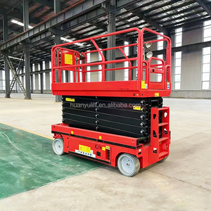 Platform Kerja Udara 320kg Self Propelled Hydraulic <span class=keywords><strong>Scissor</strong></span> <span class=keywords><strong>Lift</strong></span> Platform Table 10m Electric <span class=keywords><strong>Scissor</strong></span> <span class=keywords><strong>Lift</strong></span> <span class=keywords><strong>Truck</strong></span> - Product Image 2