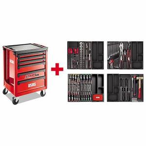 Usag <b>Tool</b> Chest With 516 Pc Professional <b>Tool</b> <b>Set</b> For Workshop And Garage Use - Product Image 3