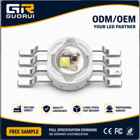 Composants électroniques GUORUI 6070RGBW RGBW 4-en-1 LED Chip Fresnel Lights Par Lamp Beads
