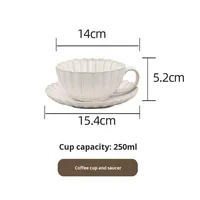 Service de vaisselle en céramique durable à volants avec bordure argentée pour cafés, bistrots et entreprises de restauration – Achat en gros