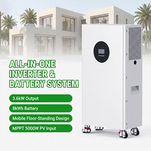 Sistema de Almacenamiento de Energía Doméstico Todo en Uno de 3.6kW 8kWh, Batería Solar Móvil con Ruedas, Batería LiFePO4 - Product Image 1