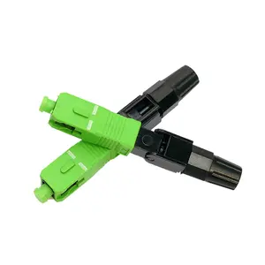 Mechanical Sc Connectors Fiber Optic Fast Connector SC/UPC SC/APC Fiber Optic Quick Connector From FAOC Factory