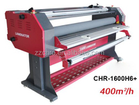Laminateur automatique à rouleaux auto-adhésifs pour feuilles laminées, machine à laminer à chaud avec coupeur pour A3/A4/A5/A6, largeur 1520 mm, 0-8 m/min